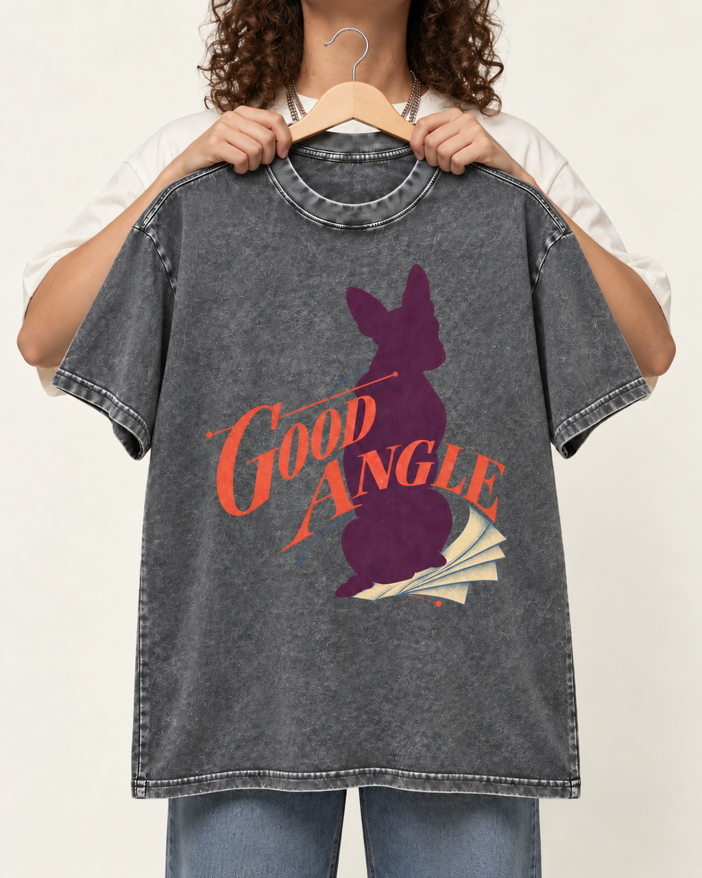 Boston Terrier's Good Angle Washed Tee