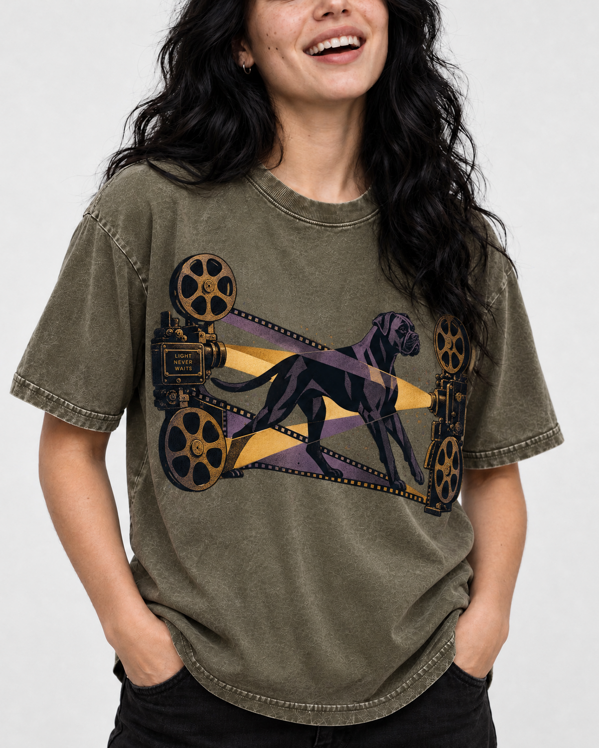 Boxer Light Never Waits Washed Tee