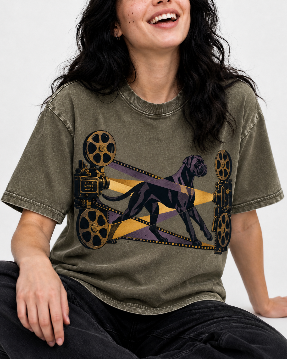 Boxer Light Never Waits Washed Tee