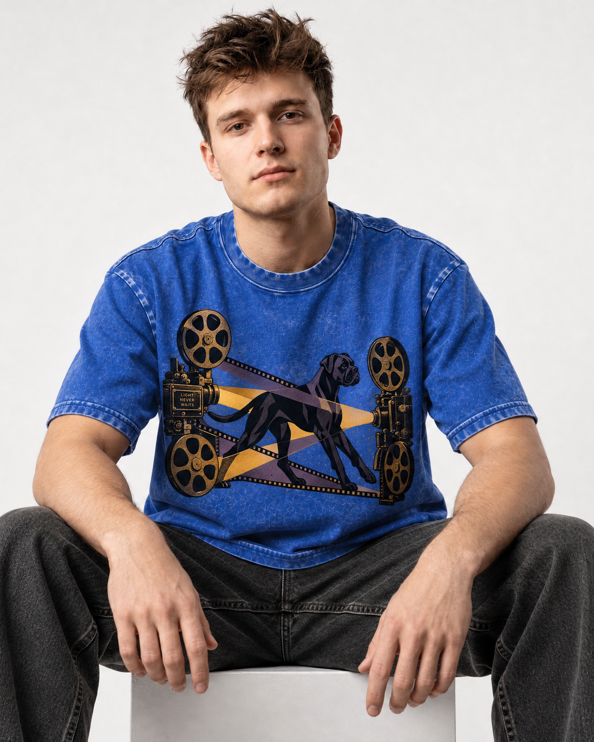 Boxer Light Never Waits Washed Tee