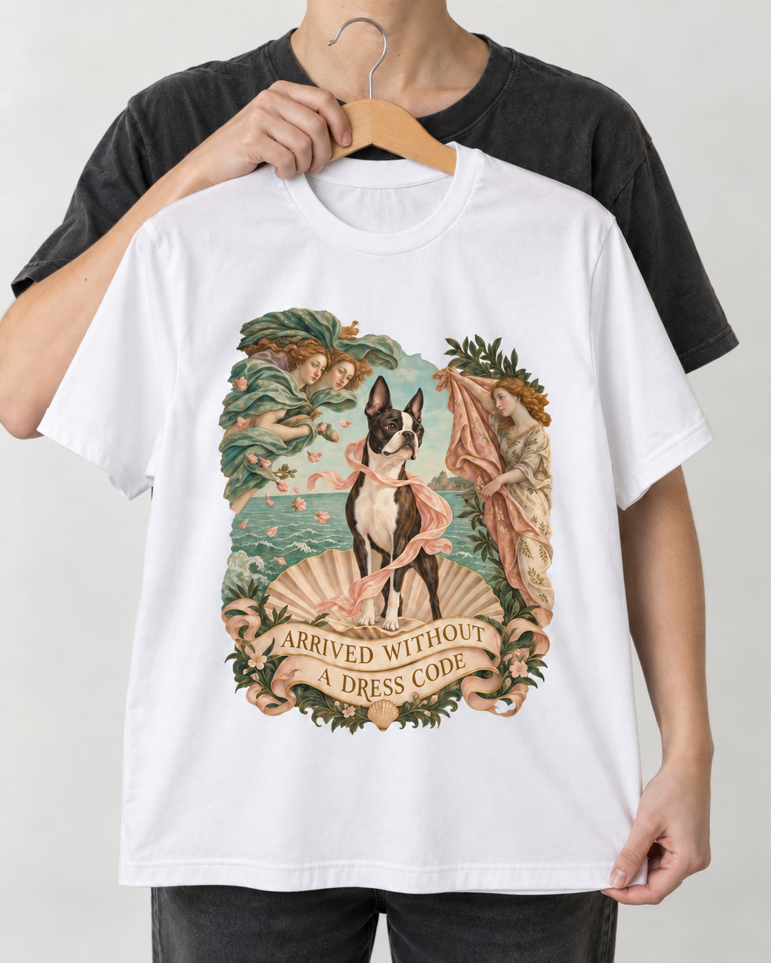 Boston Terrier Without a Dress Code T-Shirt