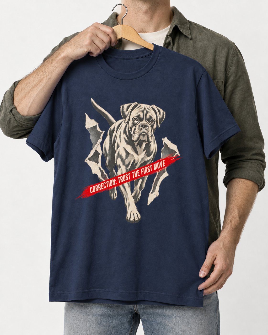 Boxer Trust the First Move T-Shirt