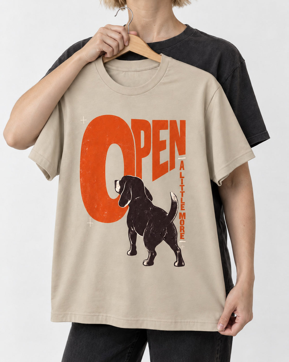Open a Little More Beagle T-Shirt