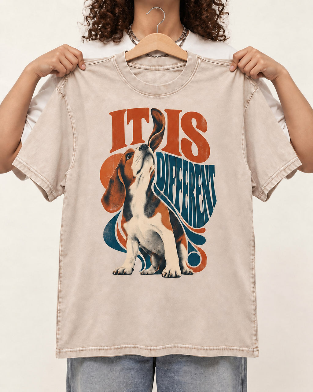 It Is Different Beagle Washed Tee