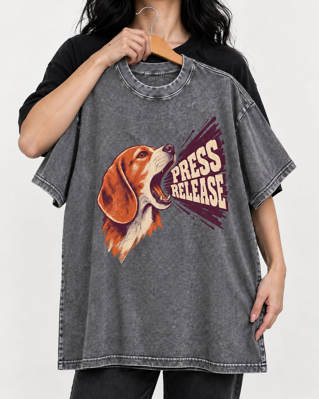 Beagle Press Release Washed Tee