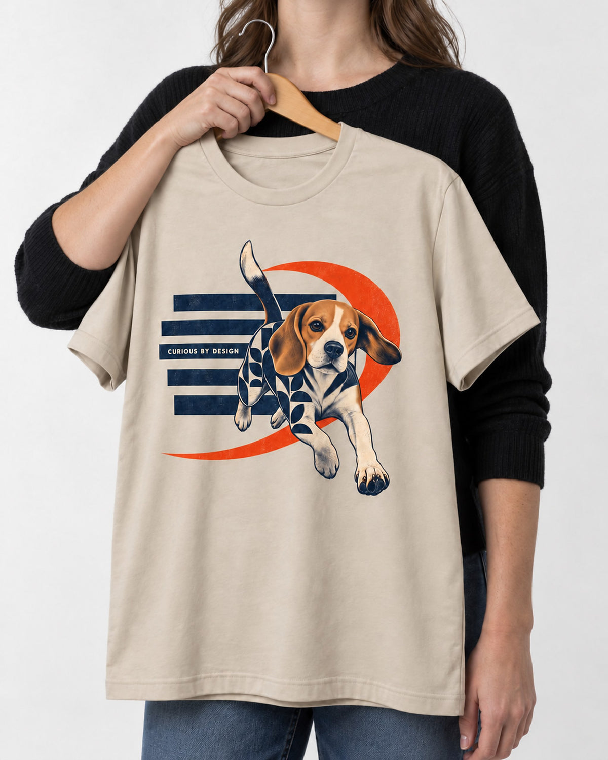 Beagle Born Curious T-Shirt