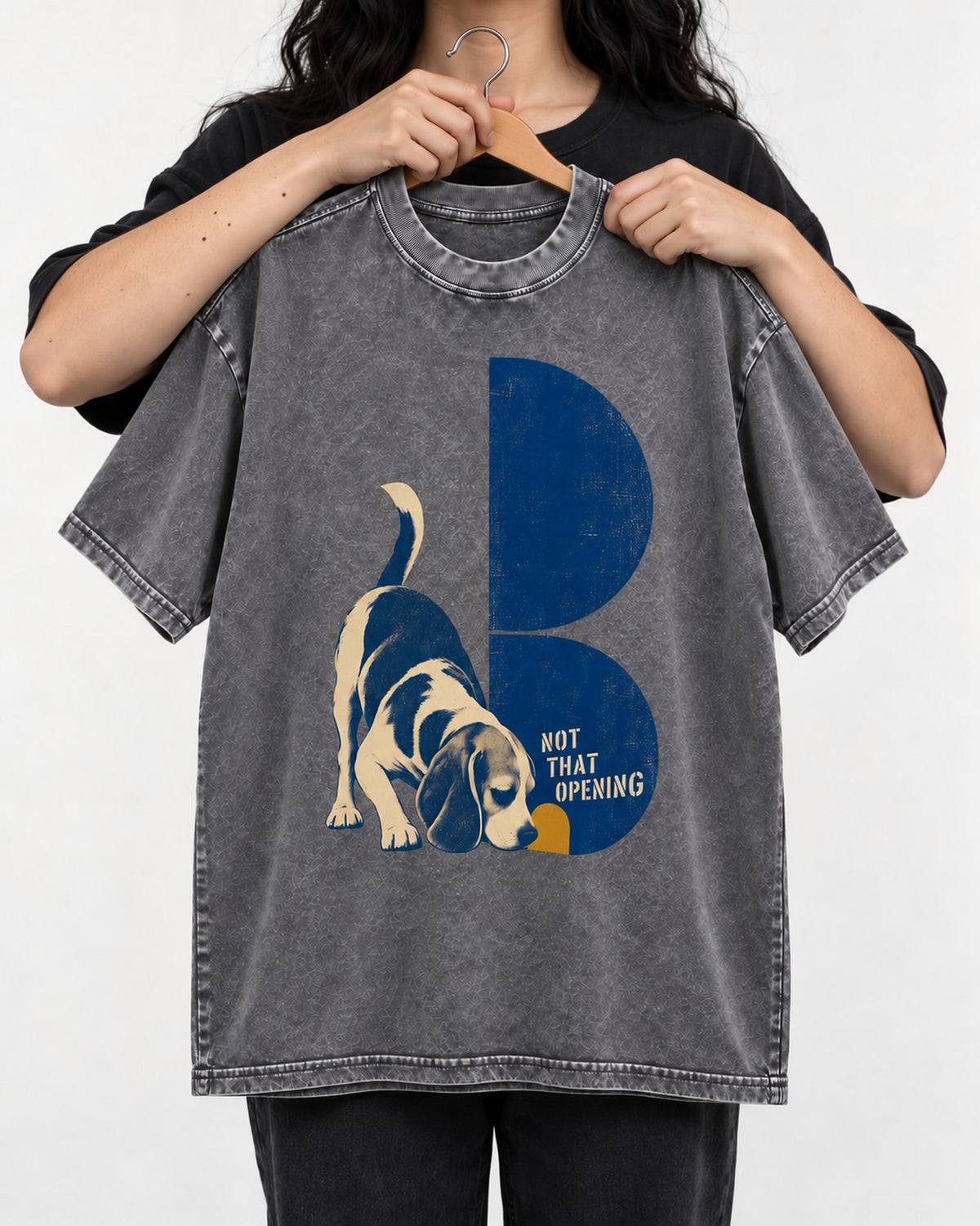 Not That Opening Beagle Washed Tee