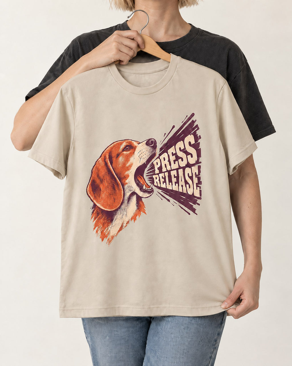 Beagle Press Release T-Shirt