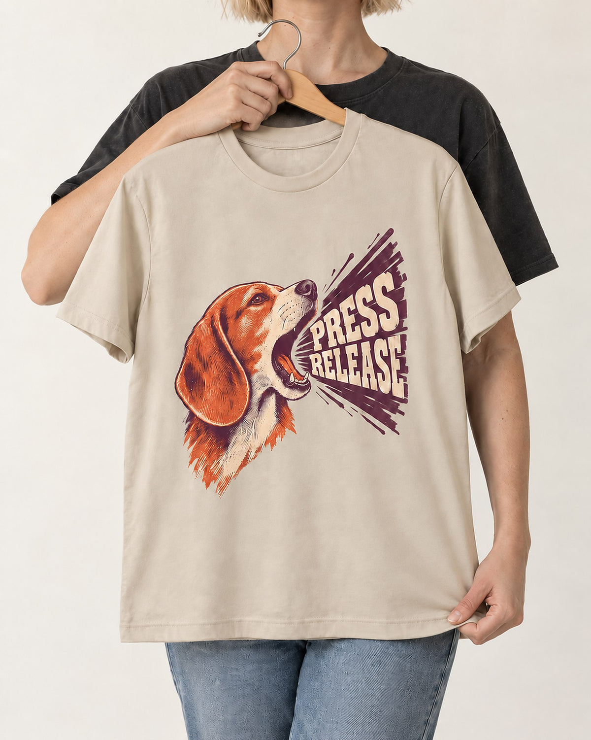 Beagle Press Release T-Shirt