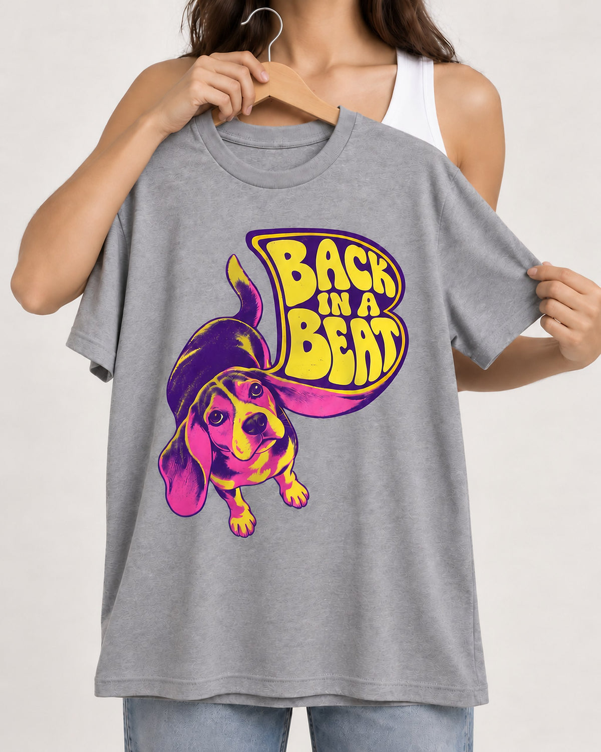 Back in a Beat Beagle T-Shirt