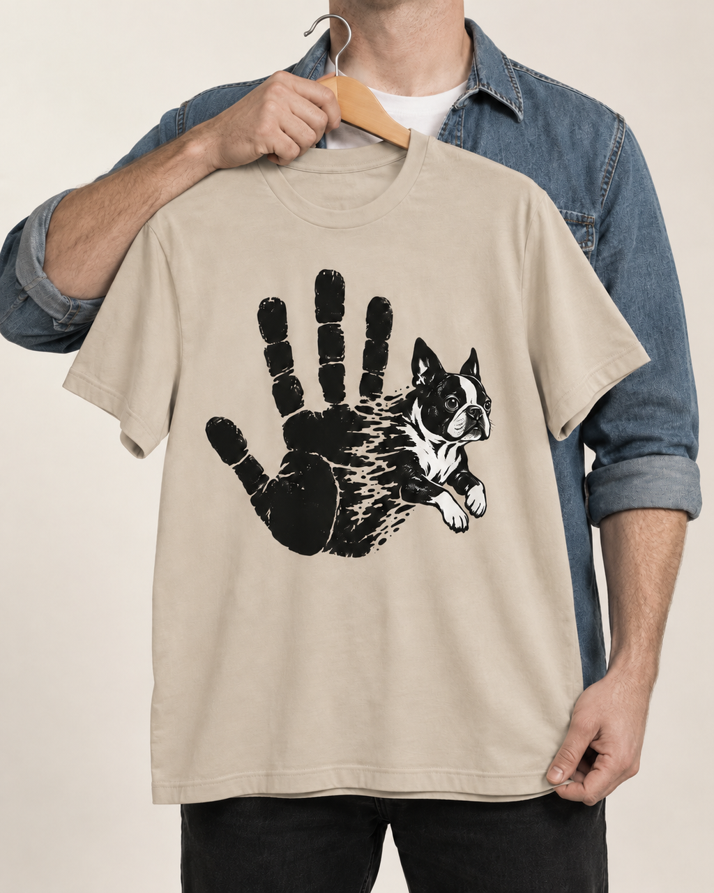 Boston Terrier High Five T-Shirt