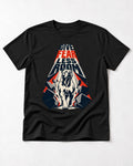 Pitbull Give Fear Less Room Breakthrough Graphic T-Shirt in Black, flat lay product photo