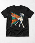 Great Dane Change the Angle Walking Graphic T-Shirt in Black, flat lay product photo
