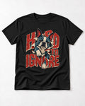 Hard to Ignore Boston Terrier Graphic T-Shirt in Black, flat lay product photo