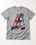Boxer Motion Makes the Mood T-Shirt in Sport Grey, flat lay product photo
