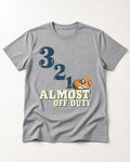 Corgi Almost Off Duty T-Shirt in Sport Grey, flat lay product photo