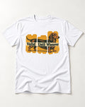 Dachshund Valid Until Whenever T-Shirt in White, flat lay product photo