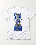 Still in Form Great Dane T-Shirt in White, flat lay product photo