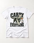 Carry Everything Labrador Retriever T-Shirt in White, flat lay product photo