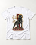Rottweiler Form Follows Instinct T-Shirt in White, flat lay product photo