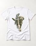 Keep Some Room Labrador Retriever T-Shirt in White, flat lay product photo