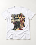 Room for a Shih Tzu Miracle T-Shirt in White, flat lay product photo