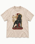 Rottweiler Form Follows Instinct Washed Tee in Apricot, flat lay product photo