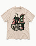 Yorkshire Terrier Needs a Filter Washed Tee in Apricot, flat lay product photo